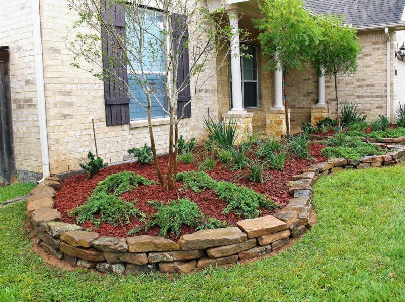 Katy Texas Rock Borders & Stone Borders