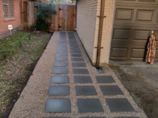 16 x 16 concrete stepping stones