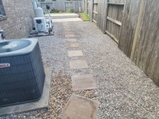 20 x 20 antique buff stepping stones
