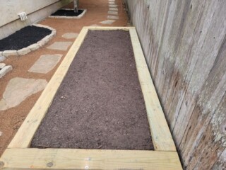 6x6 treated garden box