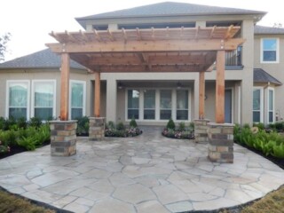 Arizona oak flagstone