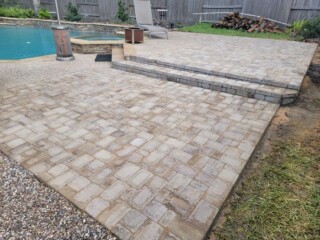 Belgard cambridge cobble series, Danville beige color