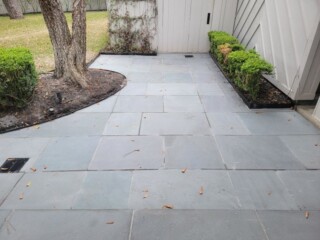 Empire bue thermal cut stone