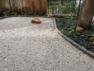 Limestone gravel