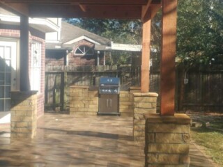 Llano tan chop rock capped Arizona flagstone
