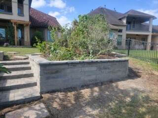 Paver steps, Rio color