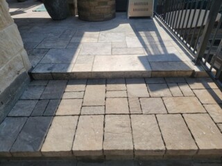 Paver steps