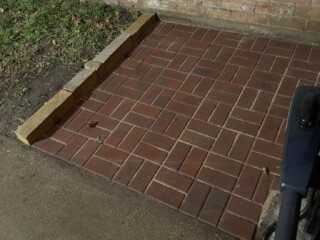 Red holland stone pavers