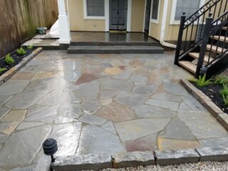 Silvermist grey flagstone