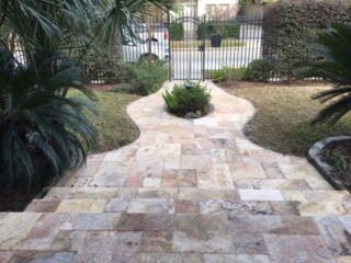 Versaille pattern fantastic color travertine pavers