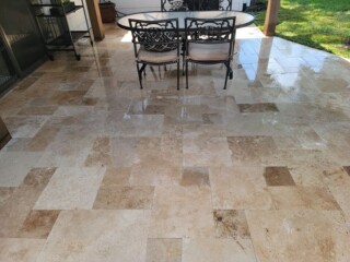 Versaille pattern, light blend color travertine