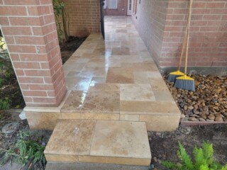 Versaille pattern light blend color travertine pavers